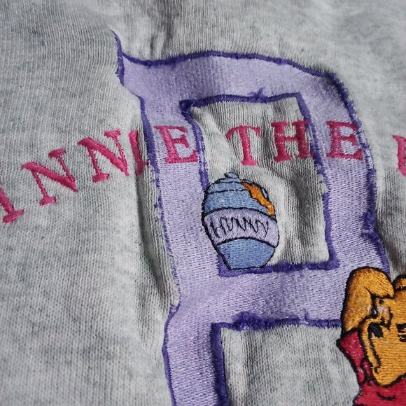 Vintage Disney Winnie The Pooh Embroidered Crewneck Sweatshirt - Picture 3 of 6